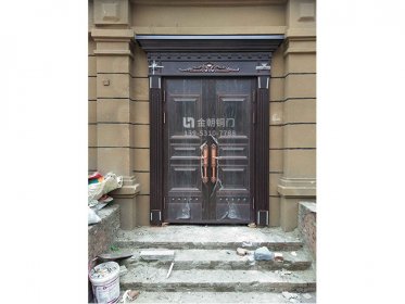 別墅銅門(mén)安裝案例12