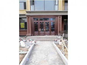 別墅銅門(mén)安裝案例18