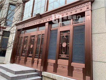 鋁藝庭院護欄的建設